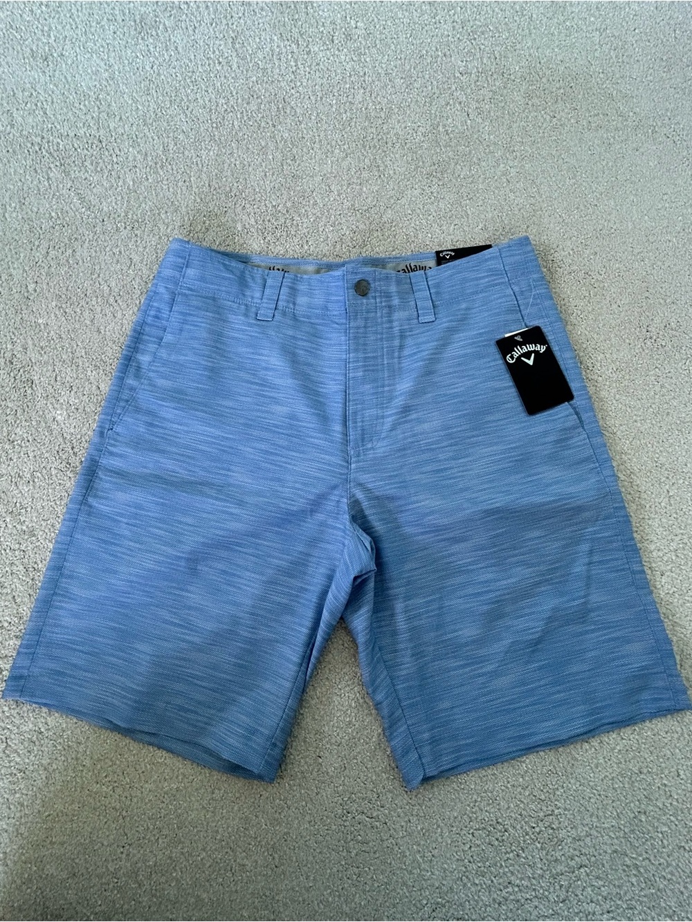 Callaway Men's Sky Blue Performance Golf Shorts